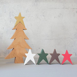 【送料無料】ちいさな星 (２個以上のご注文) クリスマス 北欧 オブジェ 飾り 置物 インテリア スター 雑貨 2枚目の画像