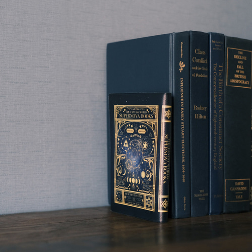 空想天体古書Ⅰ・月の満ち欠け（ギャラクシー） ブックカバー・手帳