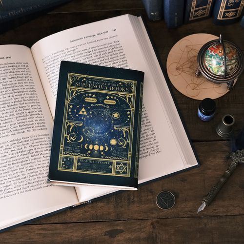 空想天体古書Ⅰ・月の満ち欠け(ギャラクシー) ブックカバー 空想天体古書Ⅰ・月の満ち欠け(ギャラクシー) ブックカバー