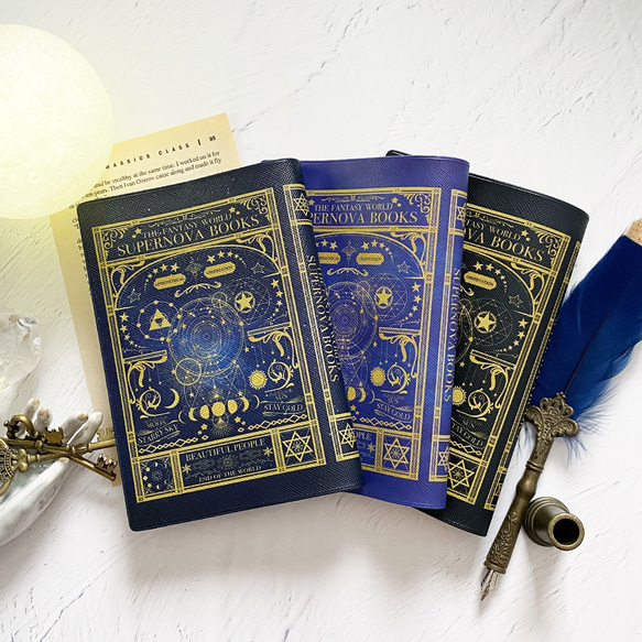 Fantasy Celestial Old Book 1/Phases of the Moon(Blue) Book Cover 第5張的照片