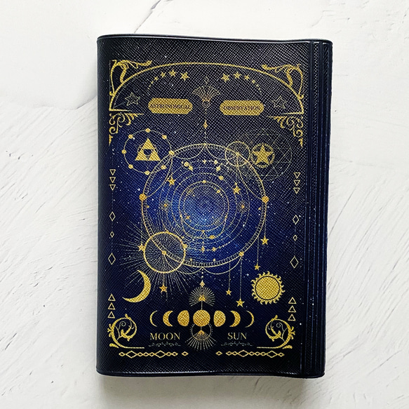 Fantasy Celestial Old Book II / Moon Phases (Galaxy) Book Cover 第3張的照片