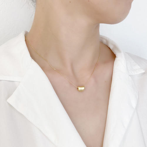 【りん様】　14KGF ゴールドビーズネックレス　60cm 14kgf> ゴールドビーンズネックレス ネックレス・ペンダント