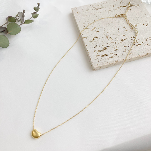 【りん様】　14KGF ゴールドビーズネックレス　60cm 14kgf> ゴールドビーンズネックレス ネックレス・ペンダント