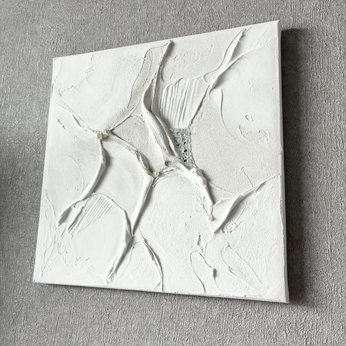 現代アート 30×30㎝ テクスチャーアート モダン 絵画 抽象画 アート