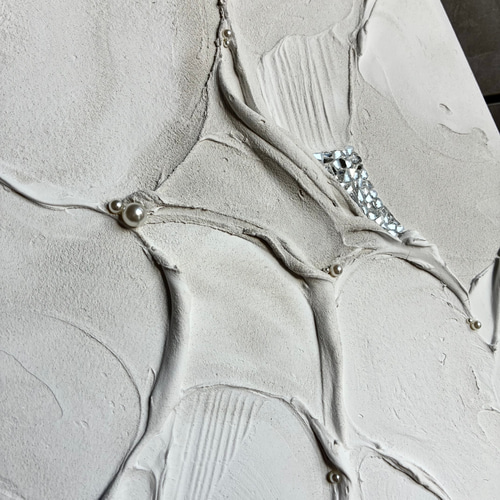 現代アート 30×30㎝ テクスチャーアート モダン 絵画 抽象画 アート