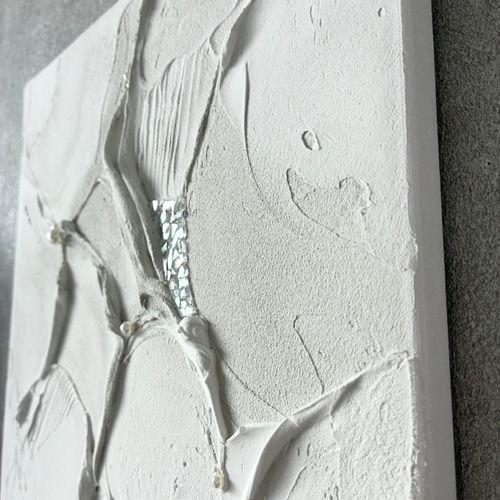 現代アート 30×30㎝ テクスチャーアート モダン 絵画 抽象画 アート