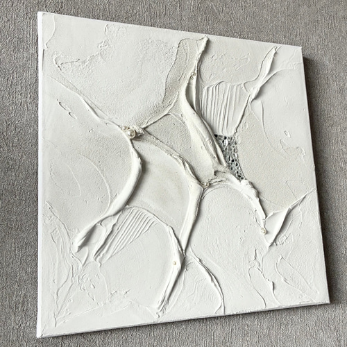 現代アート 30×30㎝ テクスチャーアート モダン 絵画 抽象画 アート