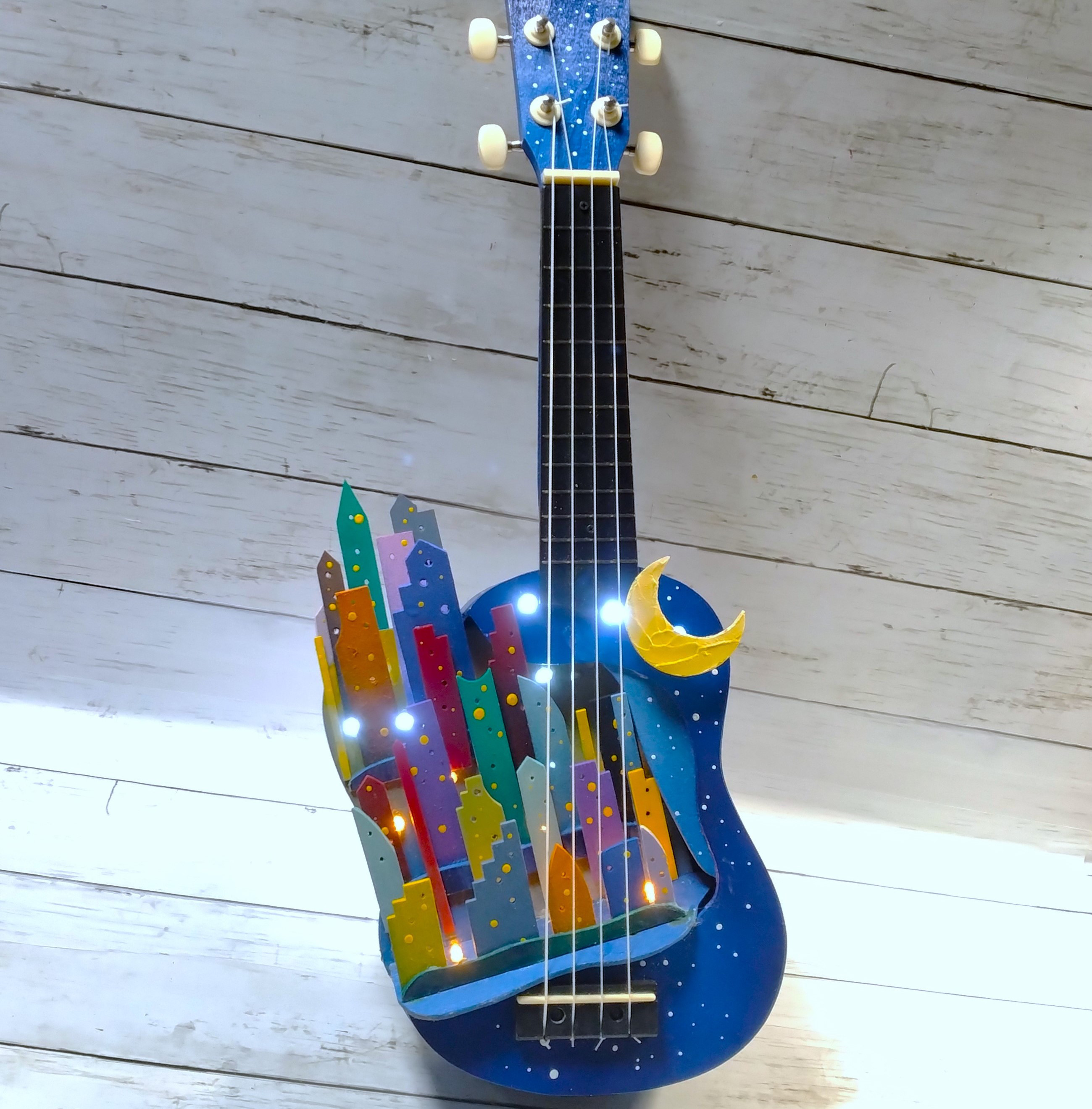 ★無料でプレゼント仕様にします＆送料無料です★　星空のウクレレ