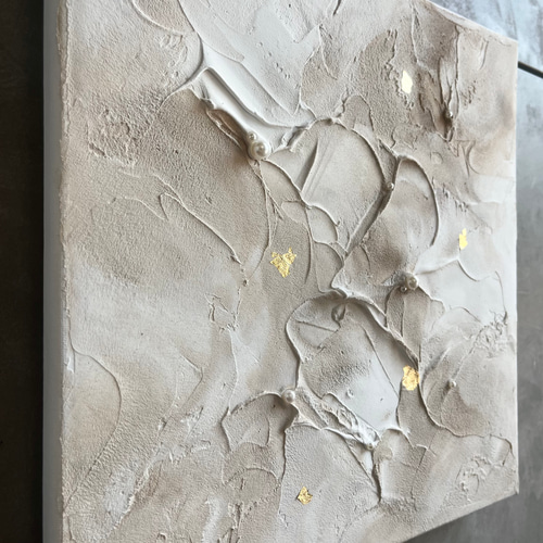 現代アート 30×30㎝ テクスチャーアート モダン 絵画 抽象画
