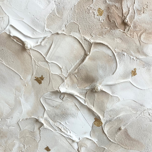 現代アート　30×30㎝　花　テクスチャーアート　モダン　アートパネル 現代アート 花 テクスチャーアート モダン 絵画 抽象画 アート