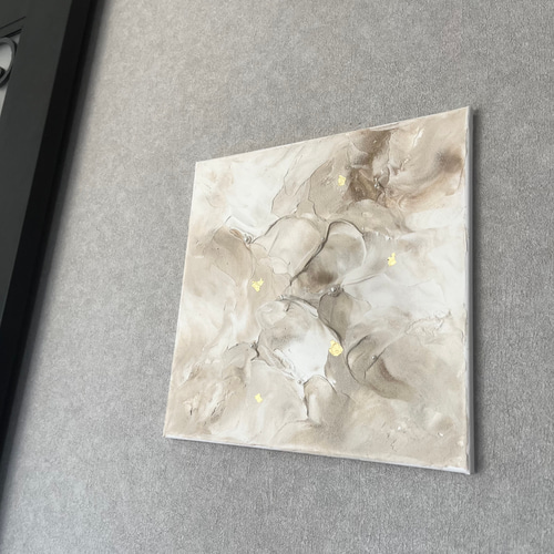 現代アート 30×30㎝ テクスチャーアート モダン 絵画 抽象画