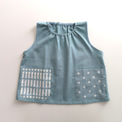 □オーダー制作□袖なしスモック 100～120サイズ 子供服 *norie 通販