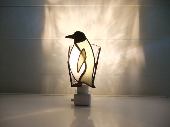 LED おやすみランプ（penguin blue  LED ver.）【Creema限定】 6枚目の画像