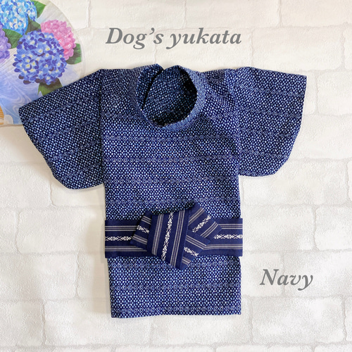 岡重 子犬の浴衣 青 14899.jpg