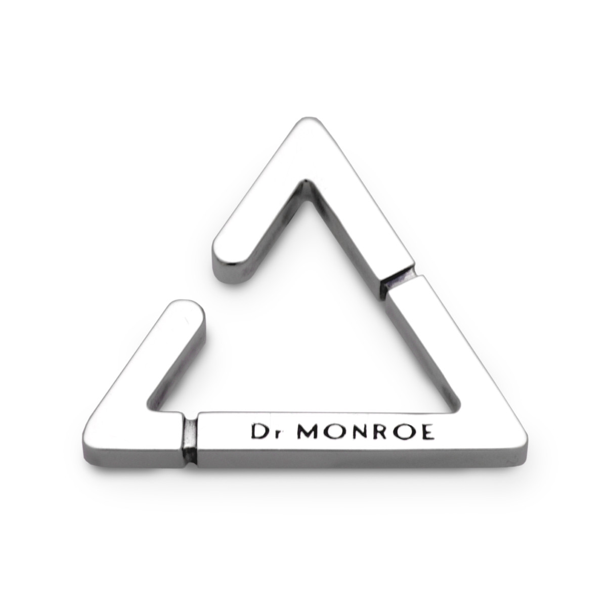 三角 イヤーカフ メンズ/シルバー925 片耳/シンプル/メンズシルバーアクセサリー/男性へのプレゼント/ec09