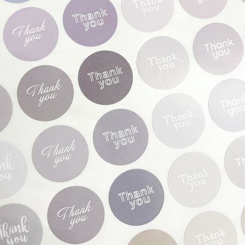 ★48枚350円〜★　サンキューシール　サンクスシール　丸型　【コメント下さい】 丸型 サンキューシール サンクスシール シンプルデザイン thank you