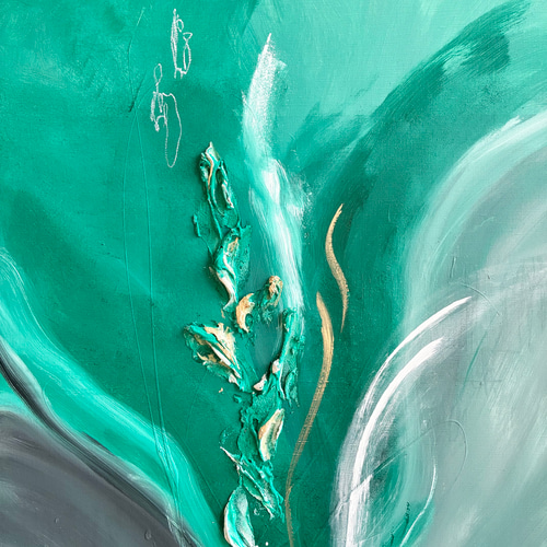 現代アート 80×65㎝ 2枚セット モダン 絵画 抽象画 アートパネル