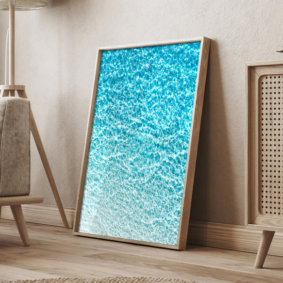 【海 ポスター】カフェ風 壁掛け アートパネル インテリア雑貨 5枚目の画像