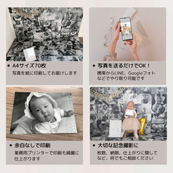 【受付再開】モノクロ背景写真セット(A4 70枚) 2枚目の画像