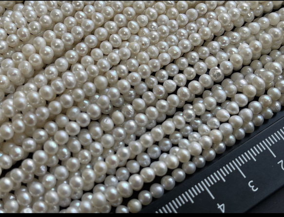 creema限定　高品質淡水パールとコインネックレスの2点セット 8枚目の画像