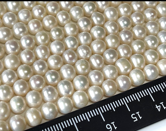 creema限定　高品質淡水パールとコインネックレスの2点セット 10枚目の画像