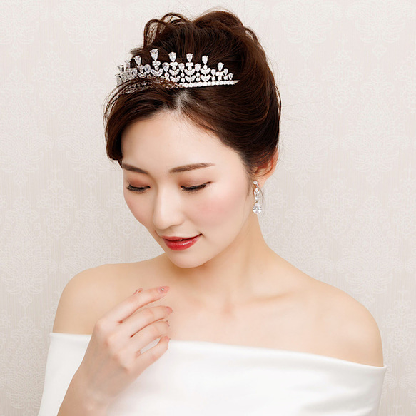 結婚式 ジルコニア 挙式 ウェディング ビジュー プリンセス 王冠 結婚式 ジルコニア 挙式 ウェディング ビジュー プリンセス 王冠