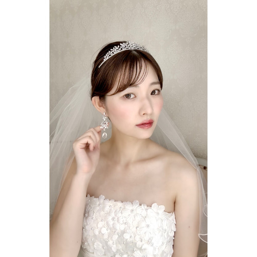結婚式 ジルコニア 挙式 ウェディング ビジュー プリンセス 王冠