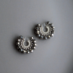 monotone ring (silver) ノンホ－ルピアス 1枚目の画像