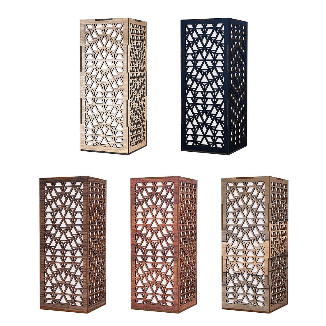 スタンド行灯 ベクトル - 置き型照明