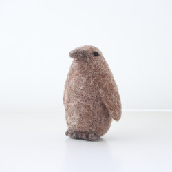 キングペンギンのヒナ 羊毛フェルト kuricco 通販 12078602｜Creema