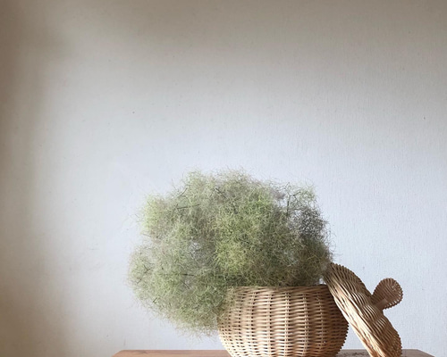 ラタン製りんご型バスケット その他インテリア雑貨 Momo Rattan 通販