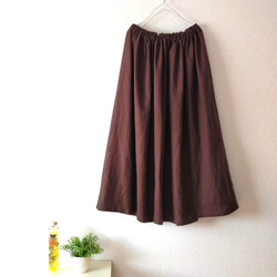 Spring cottonギャザースカート ✦ 人気ロイヤルブルー made in japan 6枚目の画像