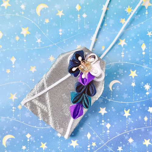 星に願いを」（サイズオーダー可）元巫女が作る花のお守り袋 その他