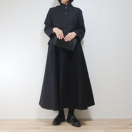 着丈が選べる（85cm・80cm）❣️リネンツイル100% 6枚はぎ