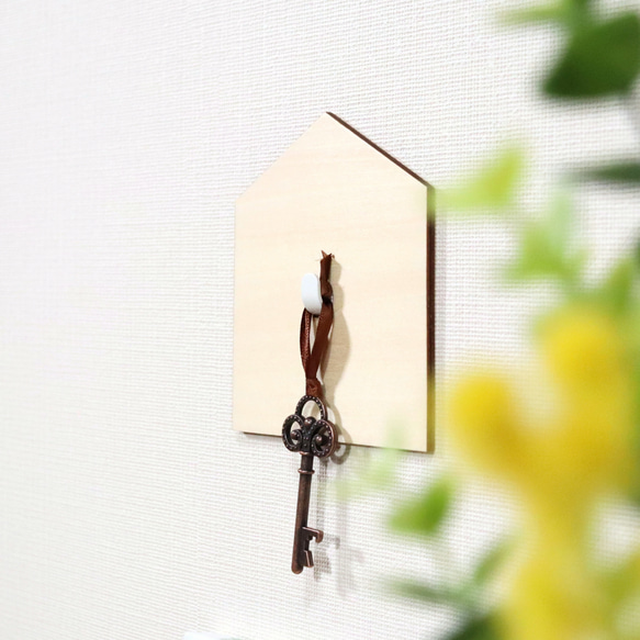【木製フックカバー】OUCHI　壁美人P-4専用カバー 2枚目の画像