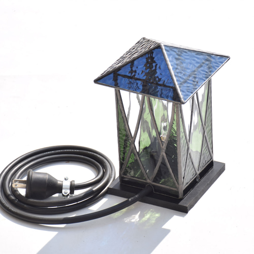 ガーデン ライト ランタン2 屋外用 防雨型 ステンドグラス