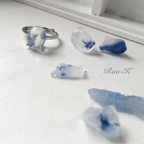 ✨silver925大人のクラシック・リング〜デュモルチェライト・イン