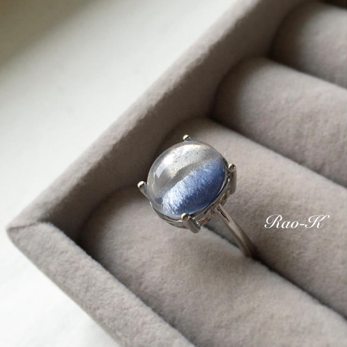 ✨silver925大人のクラシック・リング〜デュモルチェライト・イン