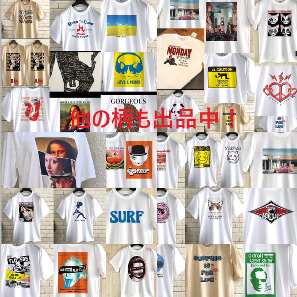 NYA MUSIC ORANGE / サマーTシャツ 4枚目の画像