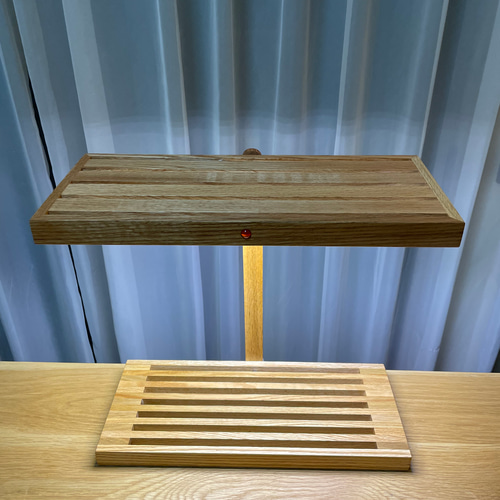 植物育成LEDライトスタンド（LED4灯ナラ） 一輪挿し・花瓶・花器 8929