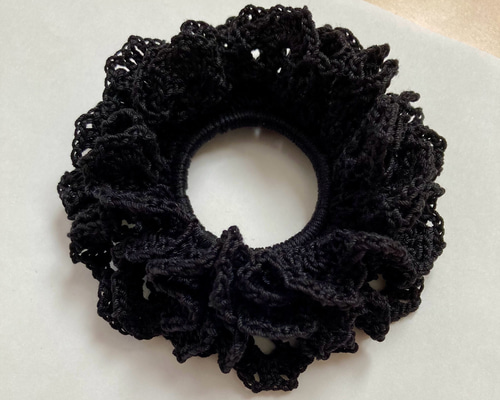シュシュ  ヘアゴム  黒レースラメ/ブラックビーズ 楽天市場】【楽天スーパーSALE1,000円ポッキリ】ボリューム