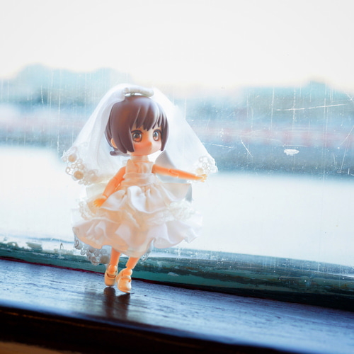 ねんどろいどどーる　オビツ11　服　ドレス　ウェディングドレス ねんどろいどどーる おようふくセット ウエディングドレス