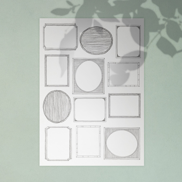 ② 写真が飾れるポスター「シャシンカベのポスター」A1サイズ 5枚目の画像