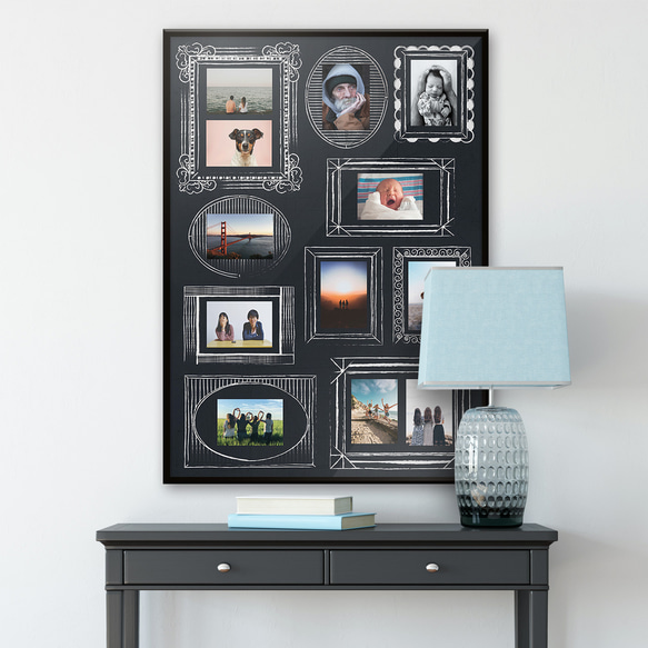 ③ 写真が飾れるポスター「シャシンカベのポスター」A1サイズ 4枚目の画像