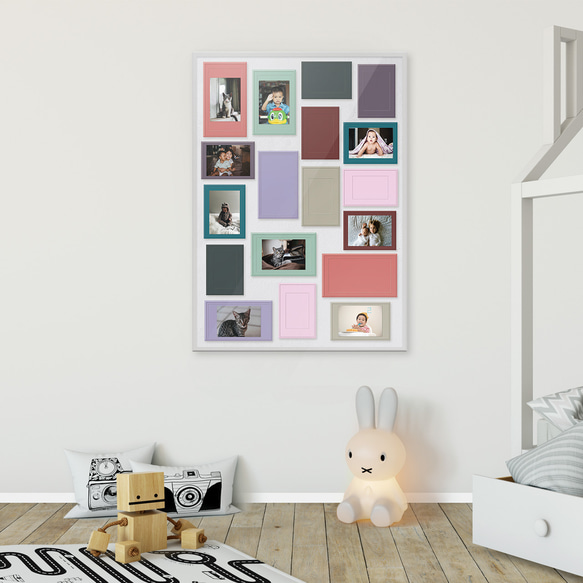 ⑦ 写真が飾れるポスター「シャシンカベのポスター」A1サイズ 4枚目の画像