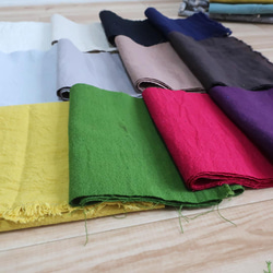 丈夫な綿麻・透け感なし❣裾ゴムバルーンスカート（フリー／全11色） 20枚目の画像