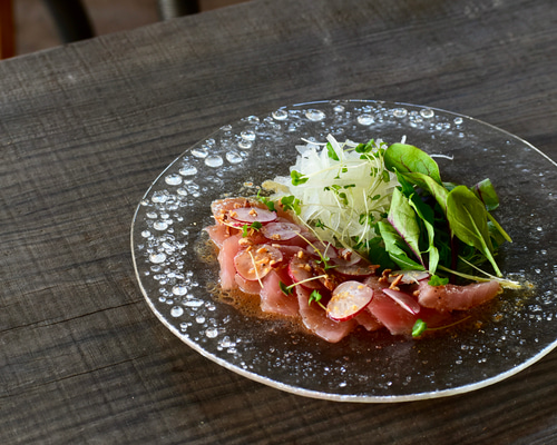 ガラス皿 プレートタイプ 大皿 YANEURA 通販 12104446｜Creema(クリーマ)