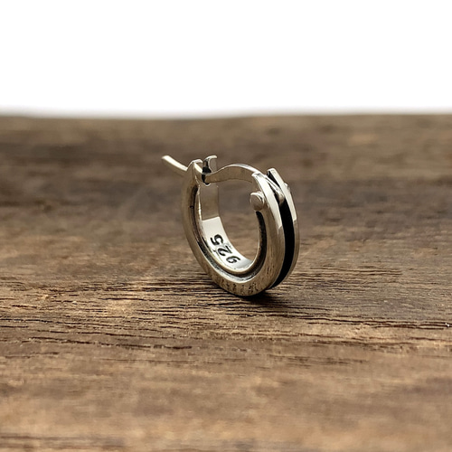 シルバー925 フープピアス メンズ オーダーメイド 両耳 16mm】 ピアス メンズ レディース フープピアス シルバー
