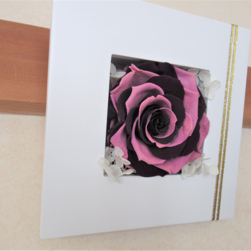 壁掛け・置き型 2wayタイプ】バラ メリア モーブピンク・紫  