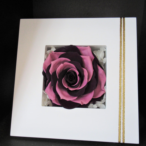 壁掛け・置き型 2wayタイプ】バラ メリア モーブピンク・紫  